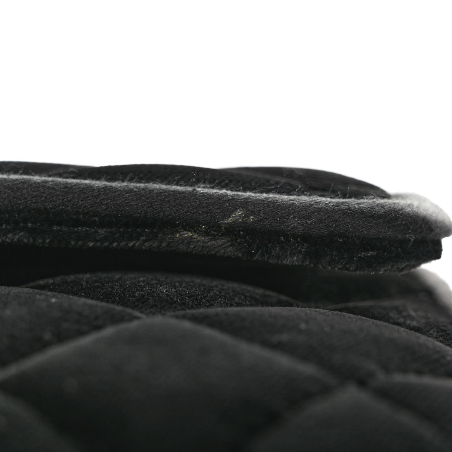 Chanel Velvet Quilted Mini Square Flap Black 11 of 11