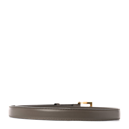 Fendi Vitello King FF 2CM Belt 85 34 Grey 2 of 8