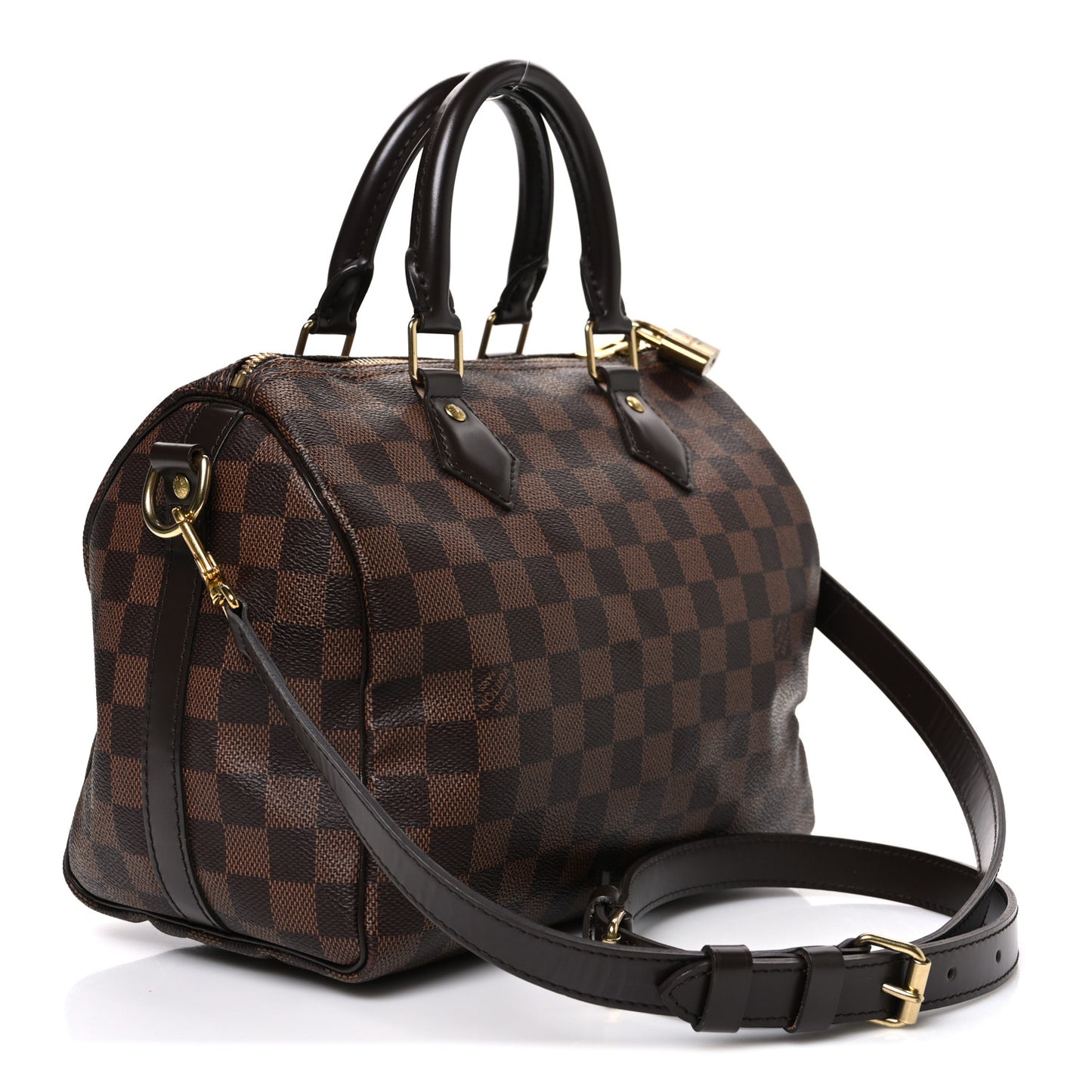 Damier Ebene Speedy Bandouliere 25