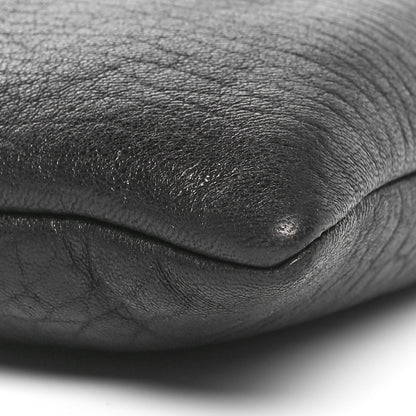 Saint Laurent Lambskin Large Puffy Pouch Black 9 of 11