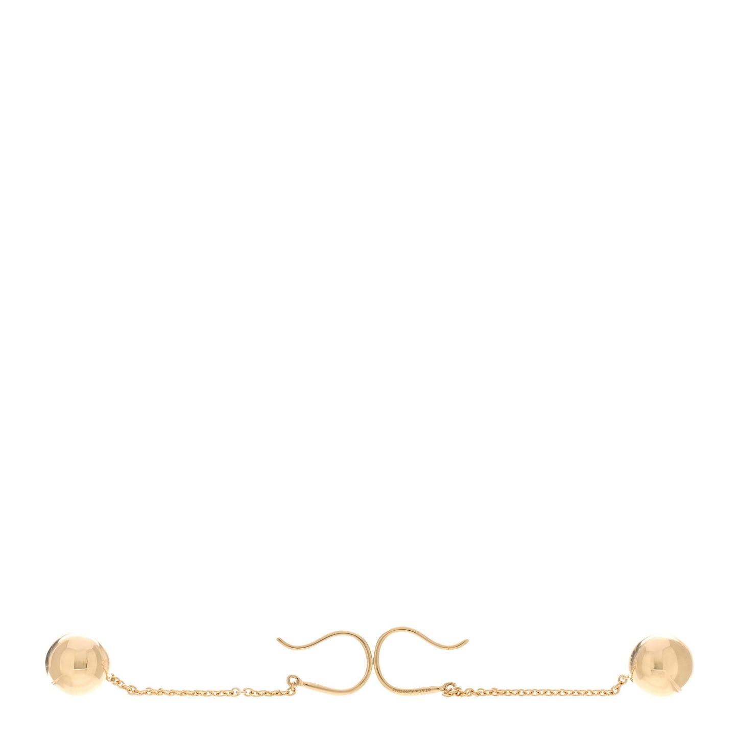 18K Yellow Gold 10mm HardWear Ball Hook Drop Earrings