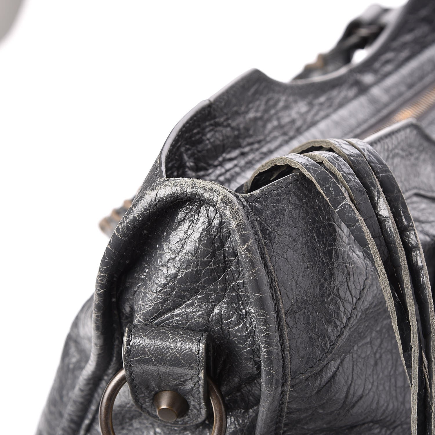 Balenciaga Agneau Classic Hardware City Gris Tarmac 12 of 13