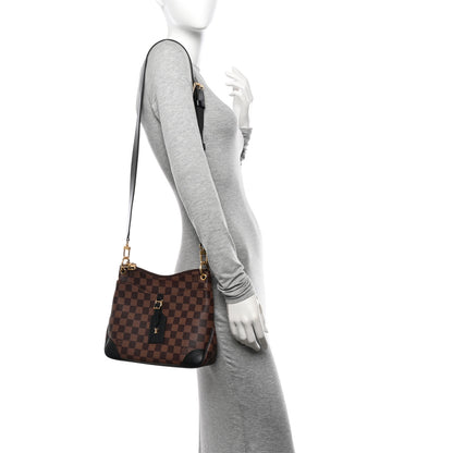 Louis Vuitton Damier Ebene Odeon PM Black 2 of 9