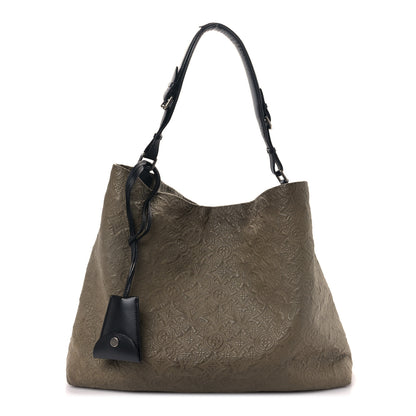 Louis Vuitton Monogram Lambskin Antheia Hobo GM Fumee 1 of 8