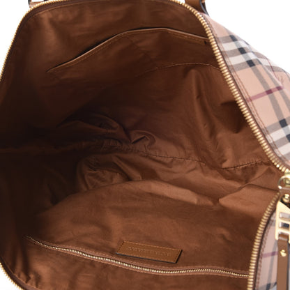 Burberry Haymarket Check Medium Salisbury Tote Tan 5 of 8