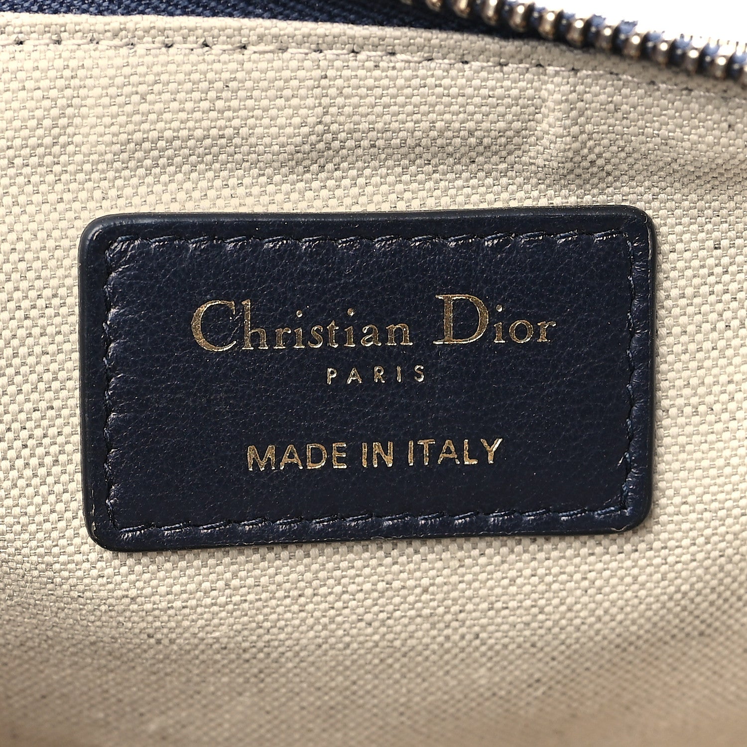 Christian Dior Oblique Travel Set Navy Blue 7 of 9