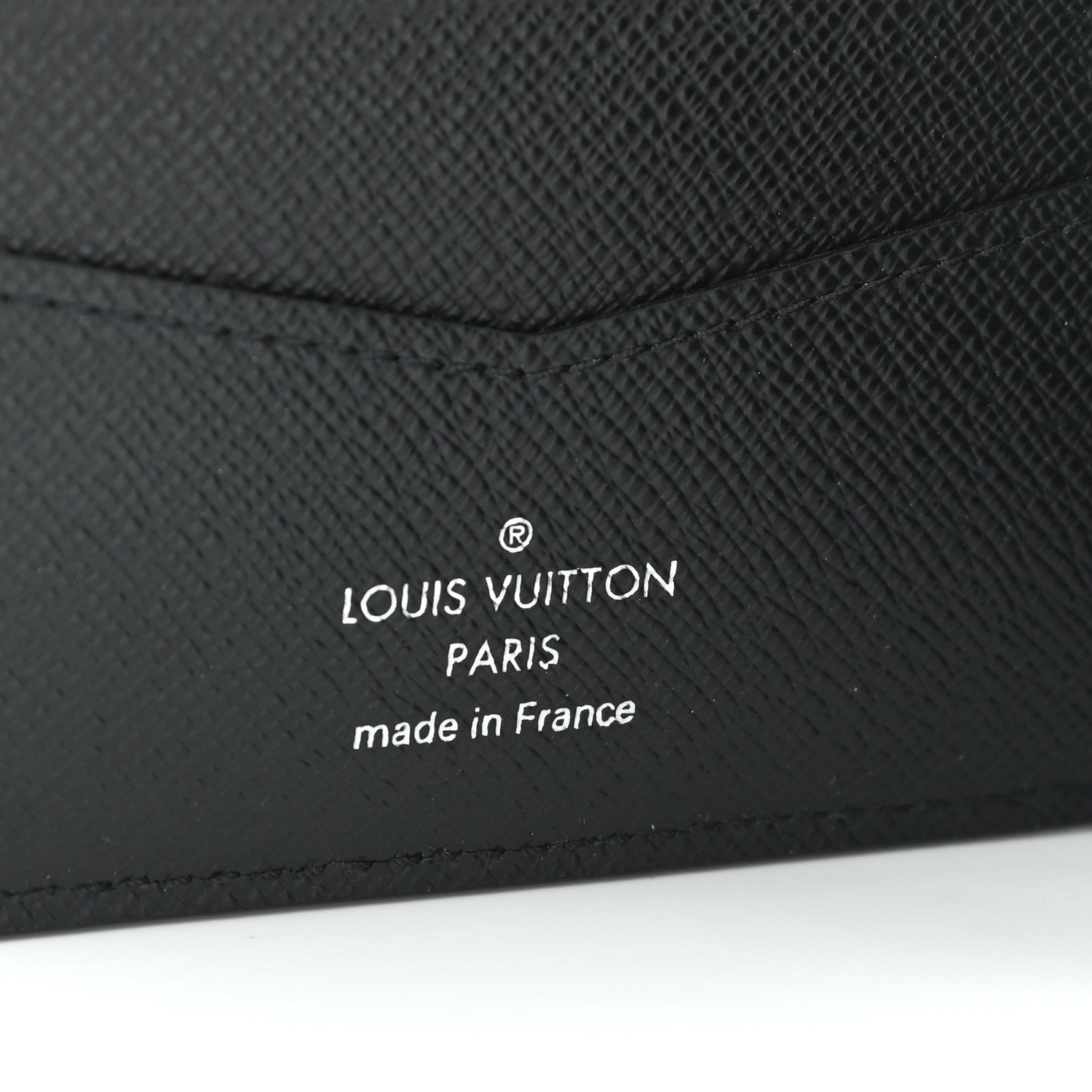 Louis Vuitton Epi Slender Wallet Black 6 of 8