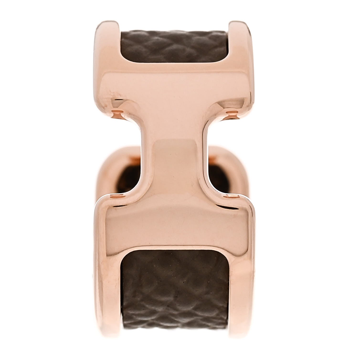 Hermes Epsom Olympe Ear Cuff Etoupe 1 of 5