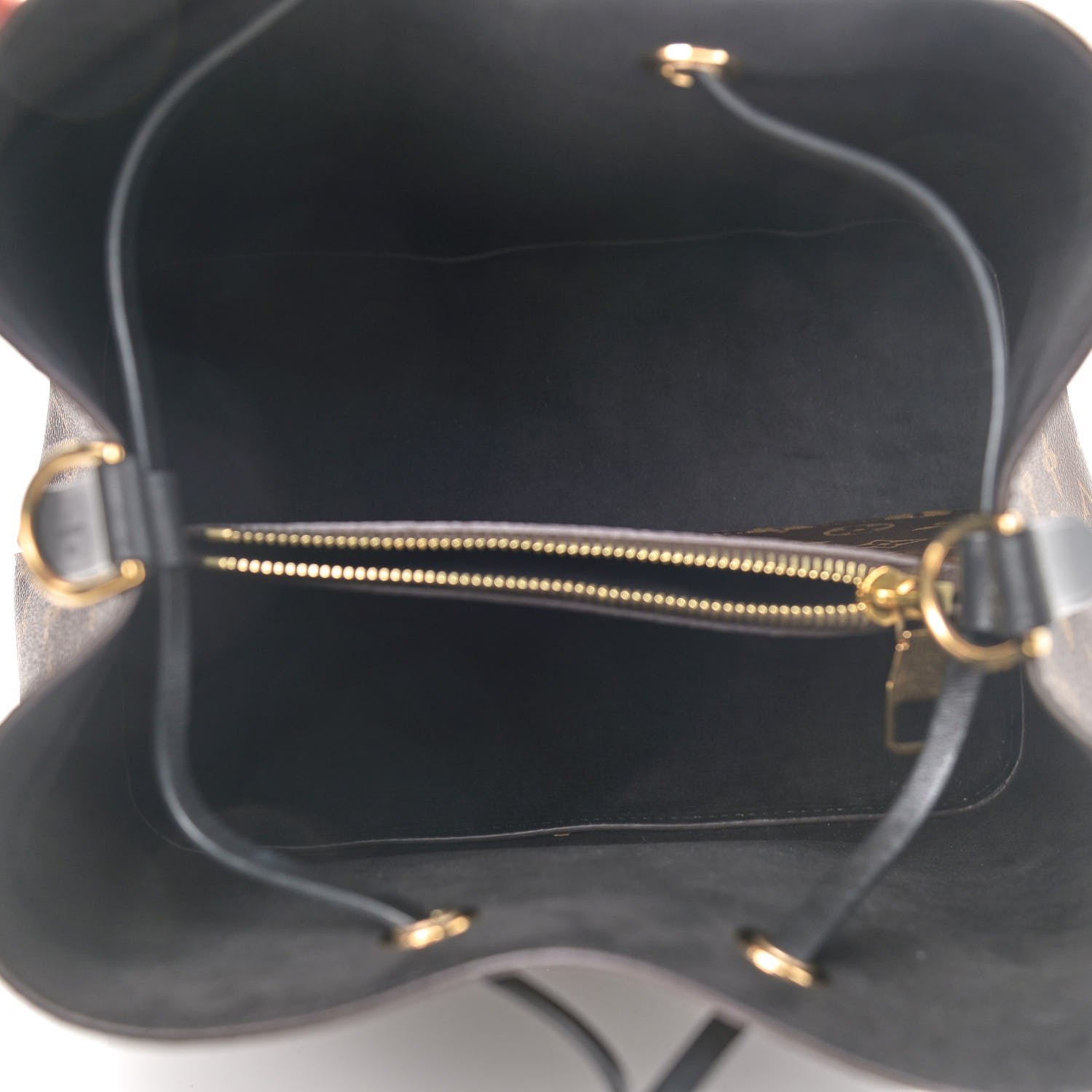 Louis Vuitton Monogram Neonoe MM Black 5 of 9