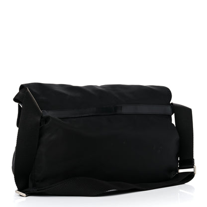 Prada Nylon Vela Messenger Bag Black 3 of 16