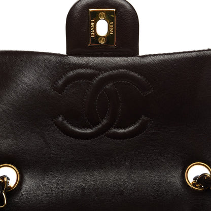 Chanel Lambskin Quilted Mini Square Flap Brown 8 of 12