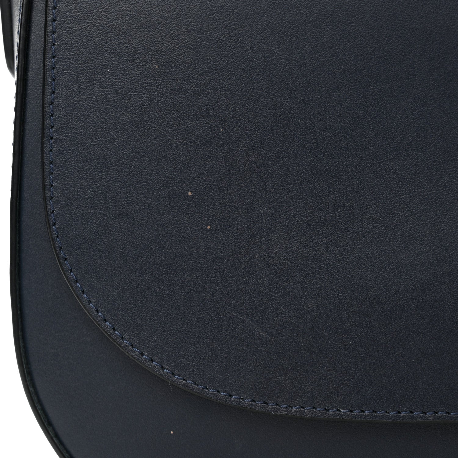 Mansur Gavriel Calfskin Flap Crossbody Bag Blue 14 of 15