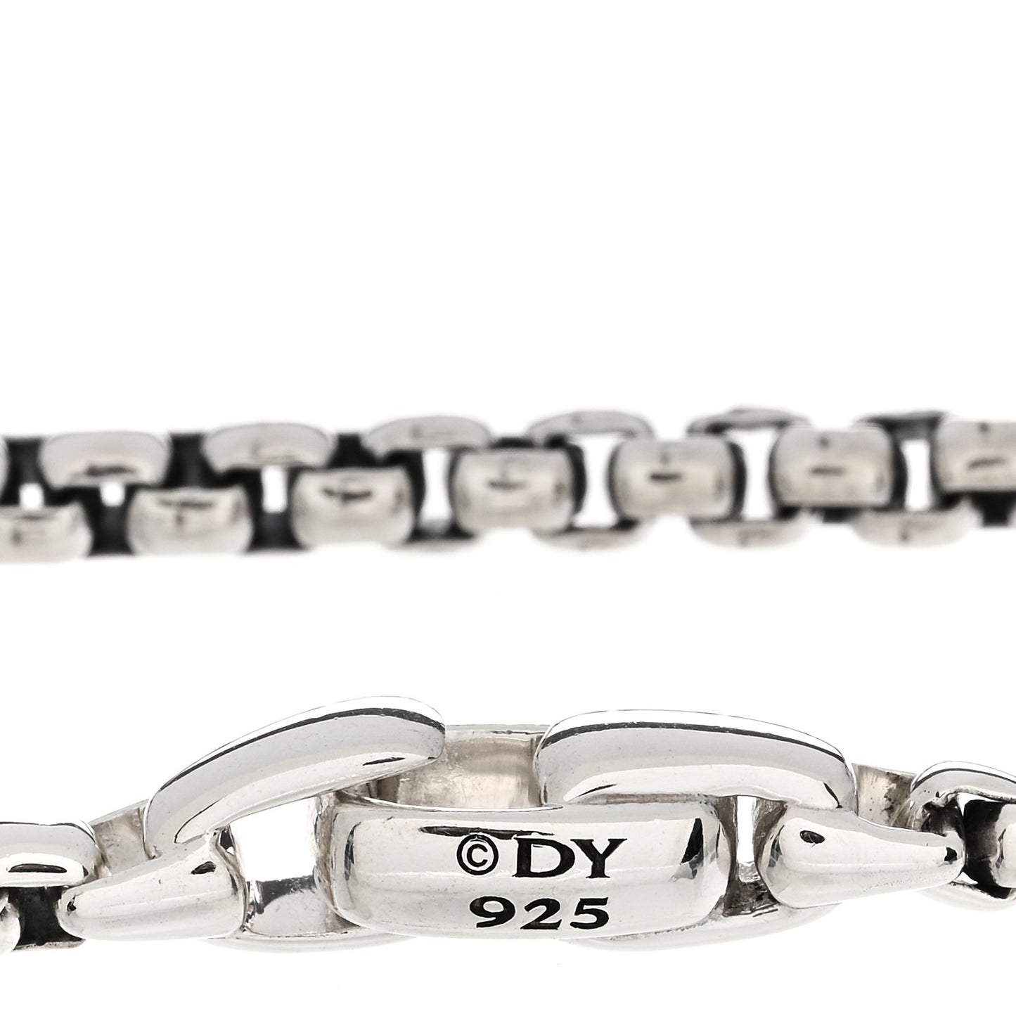 Sterling Silver 4mm Box Chain Bracelet