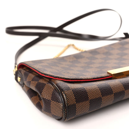 Louis Vuitton Damier Ebene Favorite MM 8 of 9