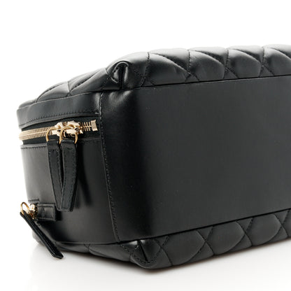 Chanel Lambskin Quilted Medium Trendy CC Bowling Bag Black 10 of 12