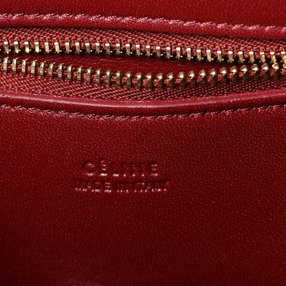Celine Bullhide Calfskin Small Ring Bag Dark Ruby 5 of 7
