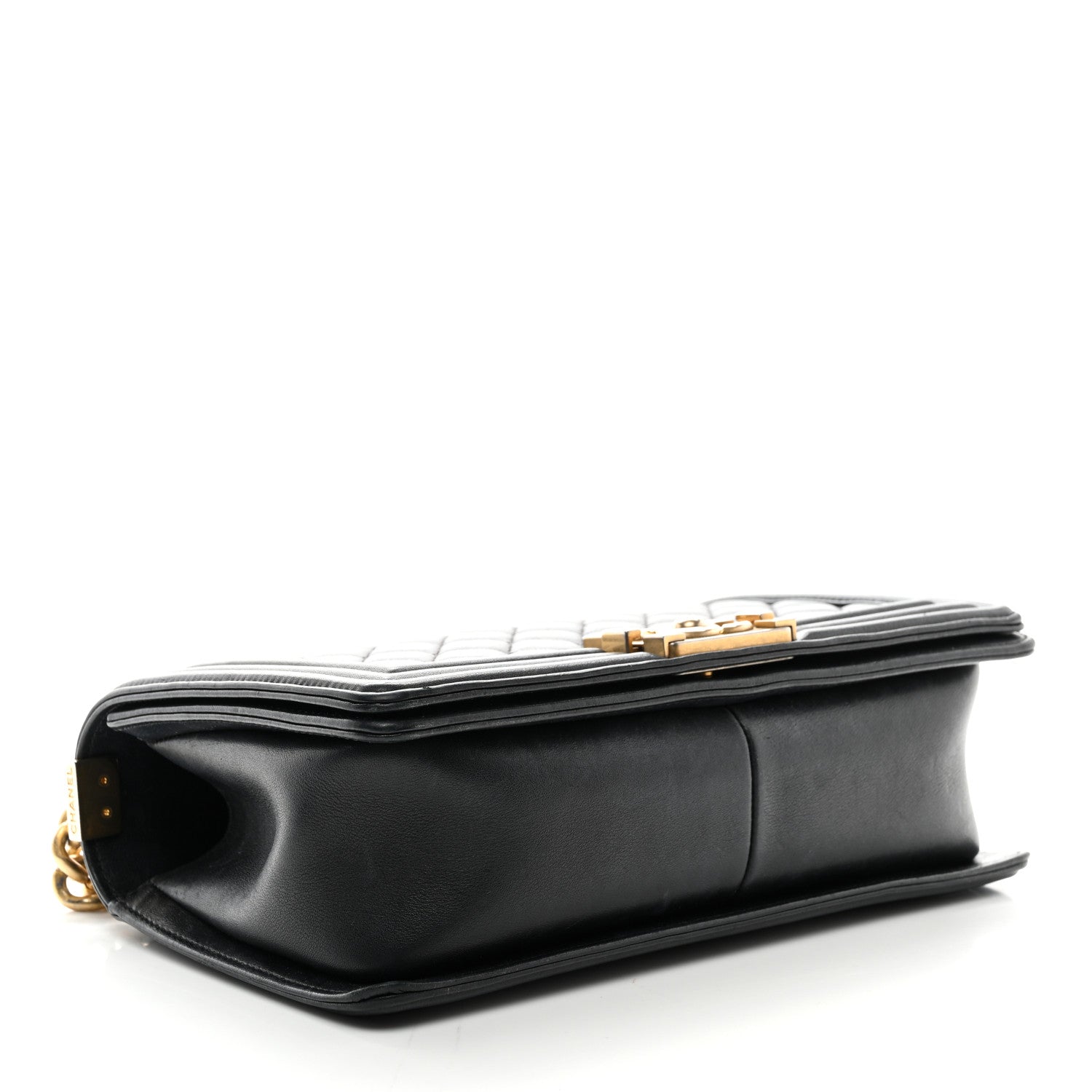 Chanel Calfskin Quilted Medium Boy Flap Black 4 of 11