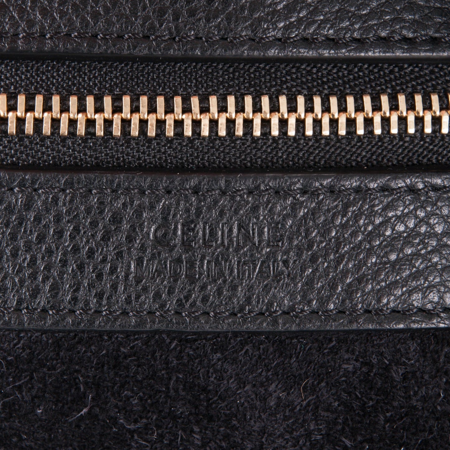 Soft Grained Calfskin Medium Belt Cabas Phantom Black