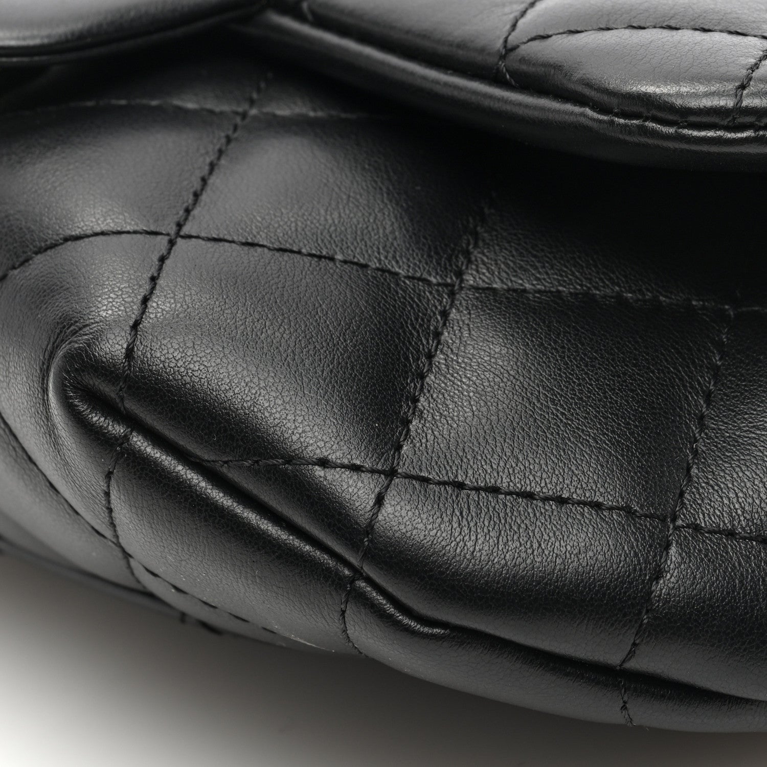 Chanel Calfskin Quilted CC Uniform Flap Belt Bag Black 10 of 10