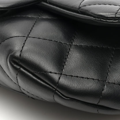 Chanel Calfskin Quilted CC Uniform Flap Belt Bag Black 10 of 10