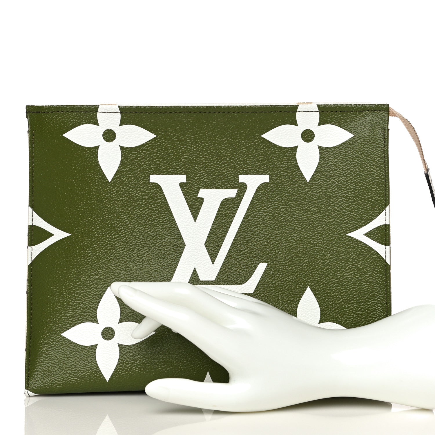 Louis Vuitton Monogram Giant Toiletry Pouch 26 Kaki 2 of 10
