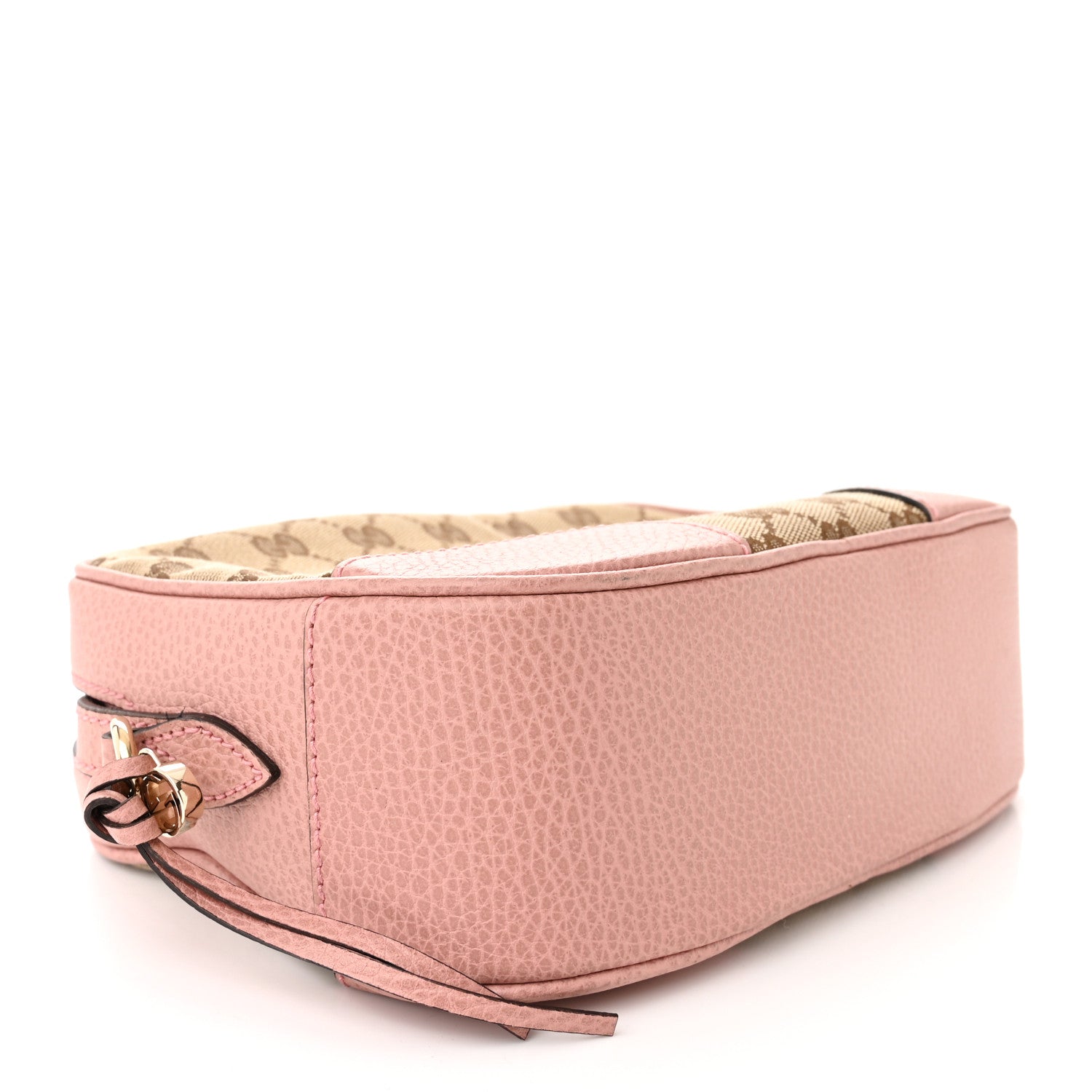 Gucci Monogram Mini Bree Messenger Bag Beige Soft Pink 4 of 12