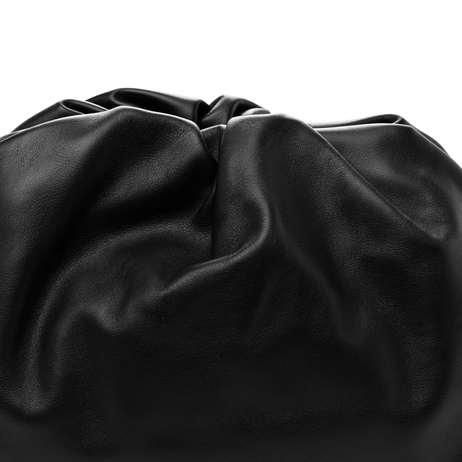 Bottega Veneta Smooth Butter Calf The Pouch Oversized Clutch Black 8 of 10
