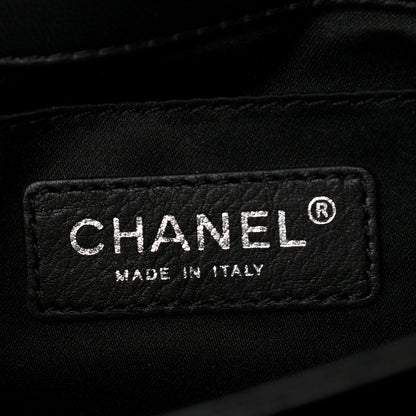 Chanel Lambskin Quilted By 4 Flap Crossbody Black 6 of 10