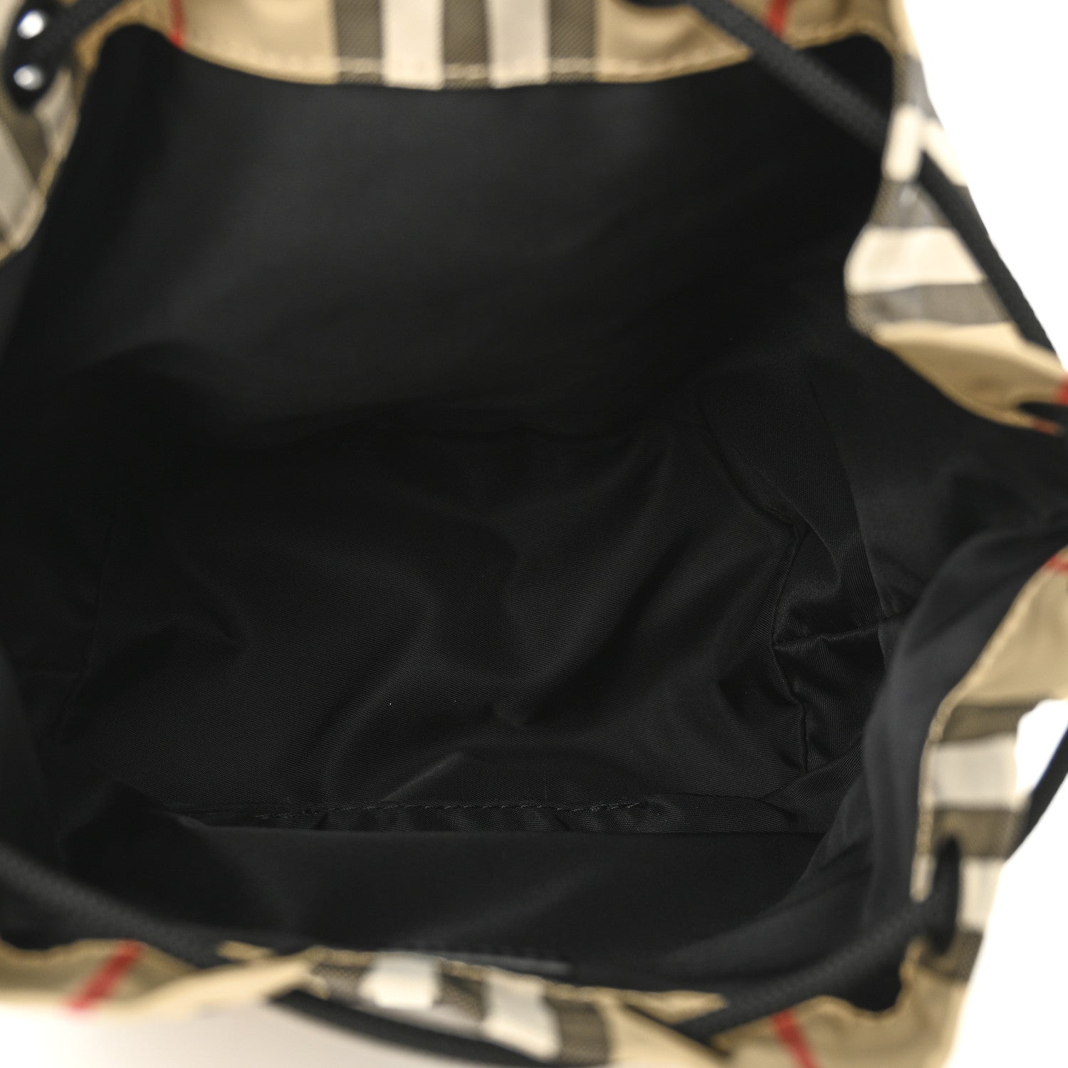 Burberry Econyl Icon Stripe Phoebe Drawcord Pouch Archive Beige 5 of 9