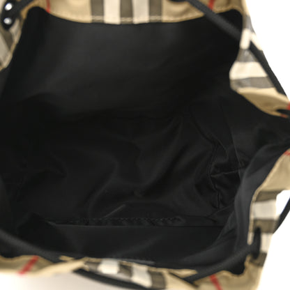 Burberry Econyl Icon Stripe Phoebe Drawcord Pouch Archive Beige 5 of 9