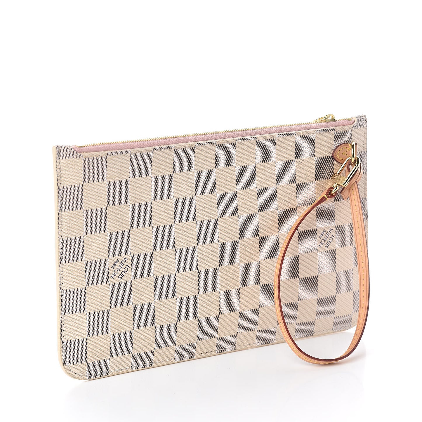 Damier Azur Neverfull MM GM Pochette Rose Ballerine