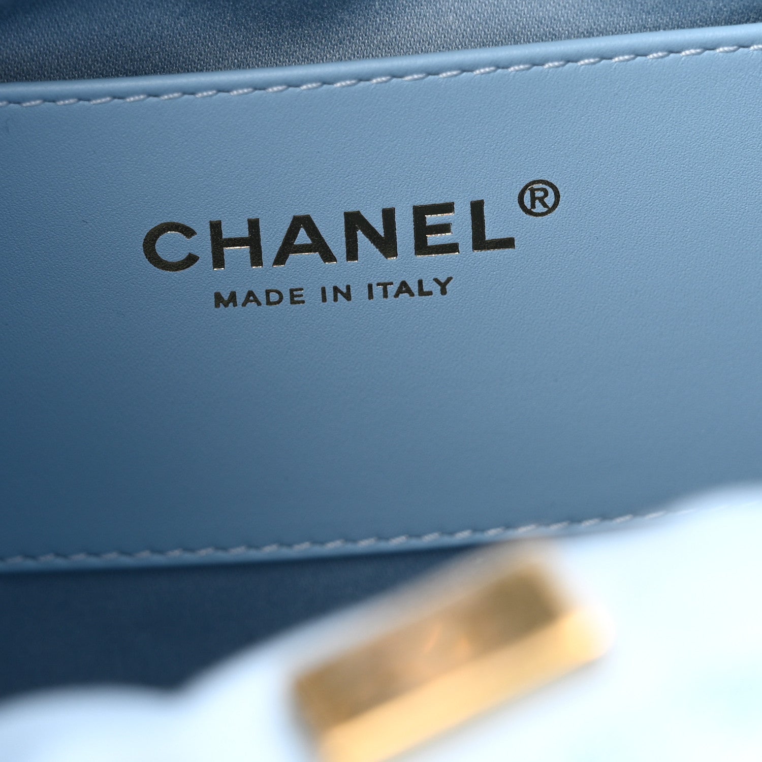 Chanel Washed Denim Quilted Small Chanel 25 Handbag Blue 6 of 12