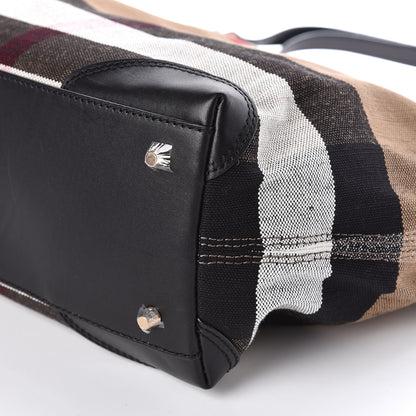 Burberry Canvas Mega Check Medium Maidstone Black 6 of 12