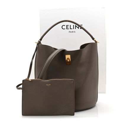Celine Supple Grained Calfskin Bucket 16 Bag Pebble 12 of 12