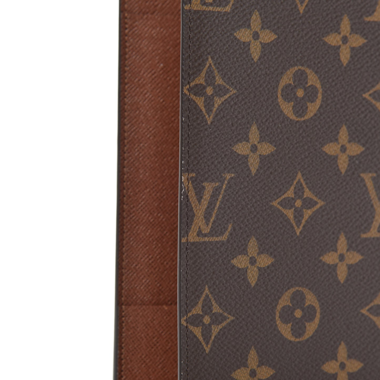 Monogram Desk Agenda Cover