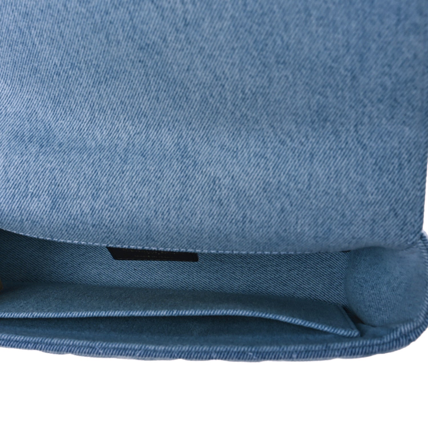 Christian Dior Denim Macrocannage Medium Caro Bag Blue 5 of 9