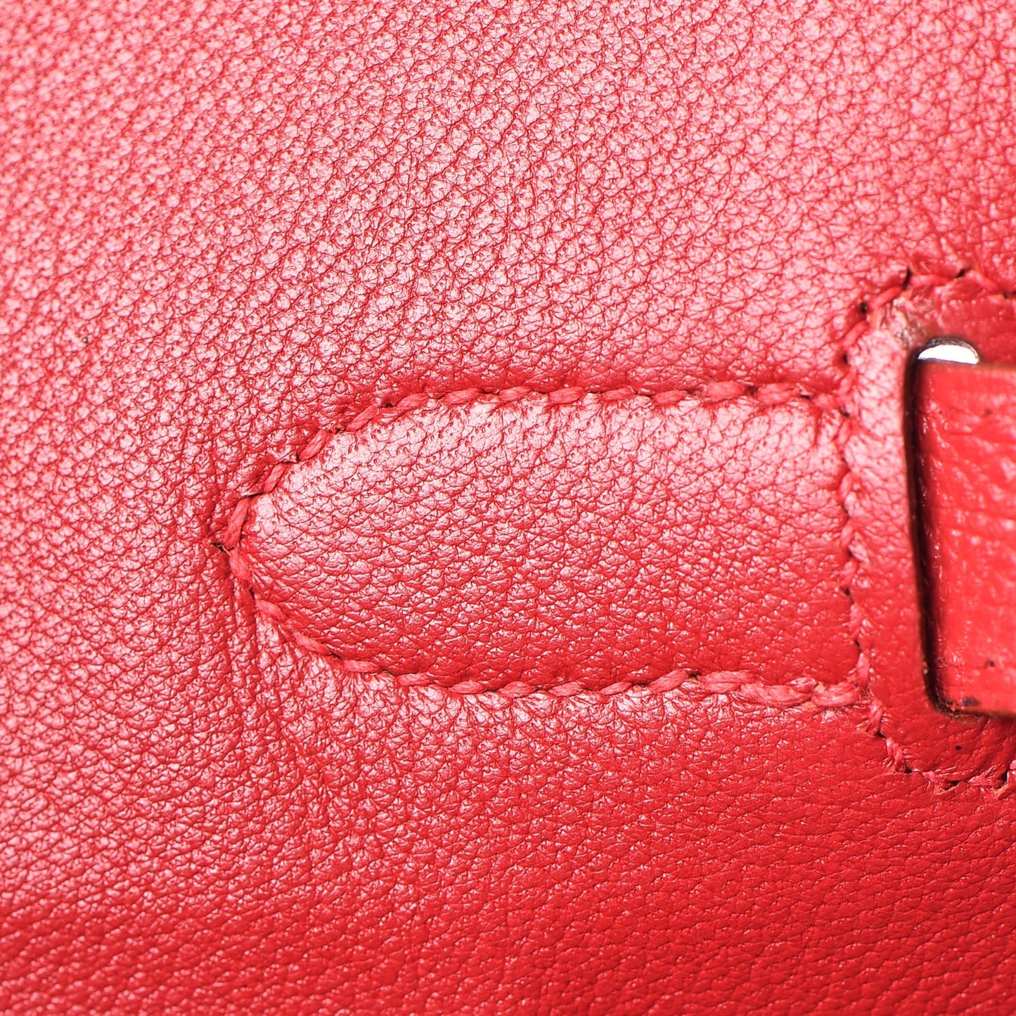 Courchevel Birkin 35 Rouge Casaque