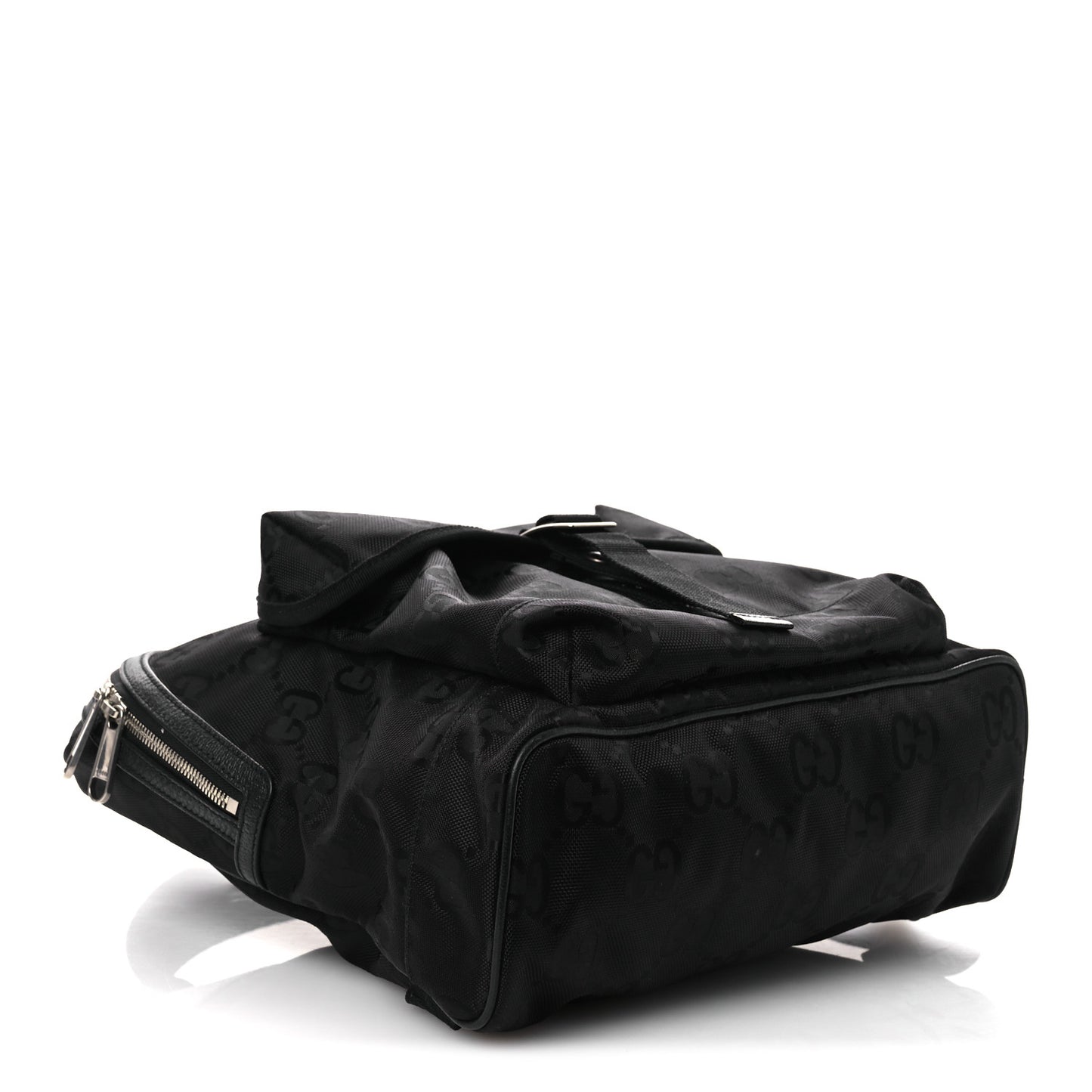 Econyl Nylon Monogram Off The Grid Backpack Black