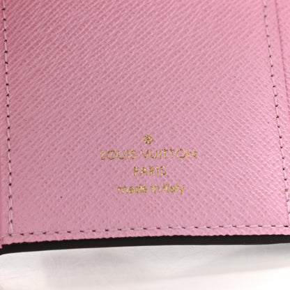 Louis Vuitton Monogram 2021 Christmas Animation Japanese Garden Victorine Wallet Wisteria Pink 6 of 6