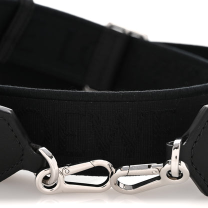 Loewe Calfskin Jacquard Webbing Anagram Strap Black 5 of 7