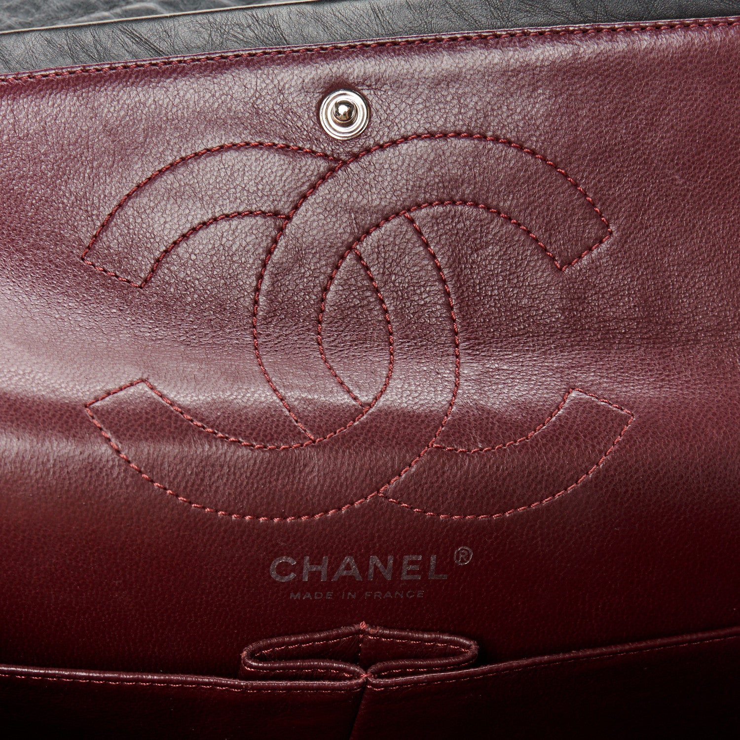 Chanel Aged Calfskin Quilted 2.55 Reissue 226 Flap Black 6 of 10