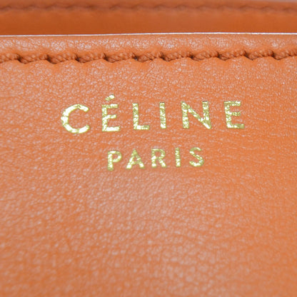 Celine Smooth Calfskin Mini Envelope Luggage Orange 9 of 12