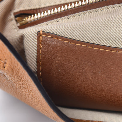 Chloe Grained Lambskin Medium Lexa Shoulder Bag Mustard Brown 12 of 32