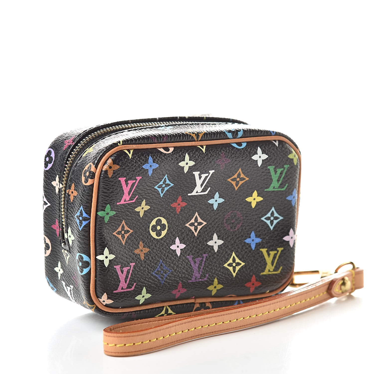 Louis Vuitton Monogram Multicolor Trousse Wapity Black 3 of 7