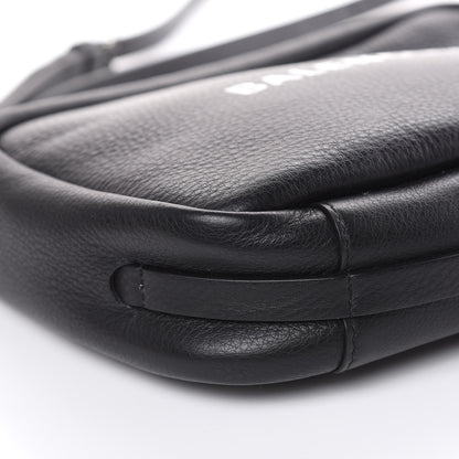 Balenciaga Calfskin Logo S Everyday Camera Bag Black 7 of 9