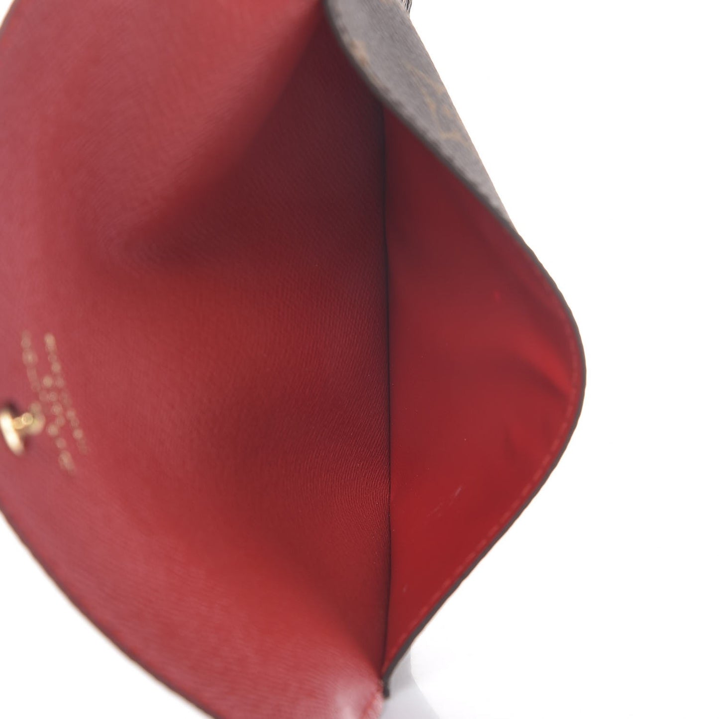 Monogram Daily Organizer Envelope Insert Red