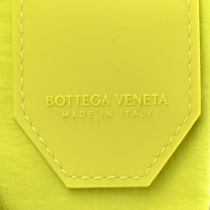 Bottega Veneta Paper Calfskin Intreccio Cassette Belt Bag Kiwi 6 of 12