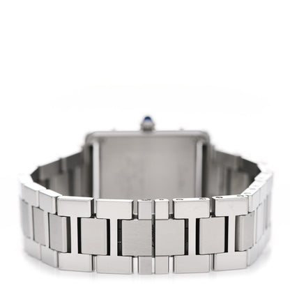 Cartier Stainless Steel 24mm Tank Solo Quartz Watch 3 of 4