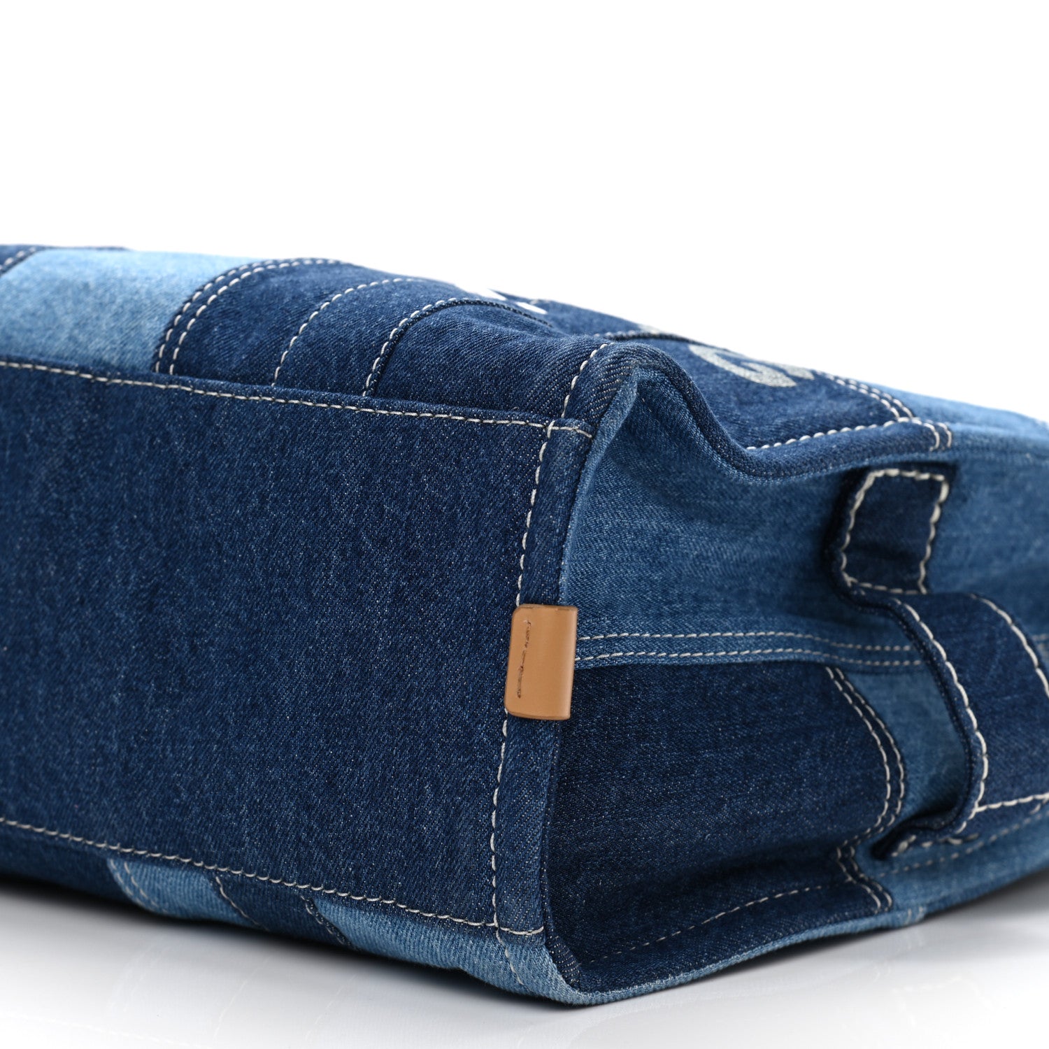 Marc Jacobs Denim Canvas Small Tote Bag Blue 10 of 10