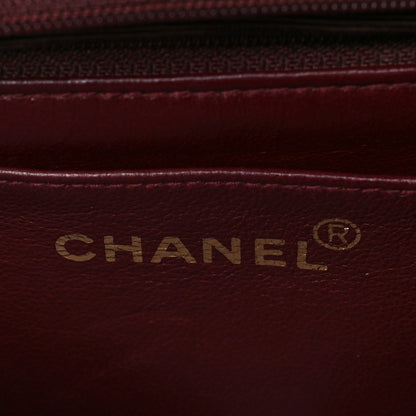 Chanel Lambskin Quilted Jumbo Single Flap Black 6 of 10